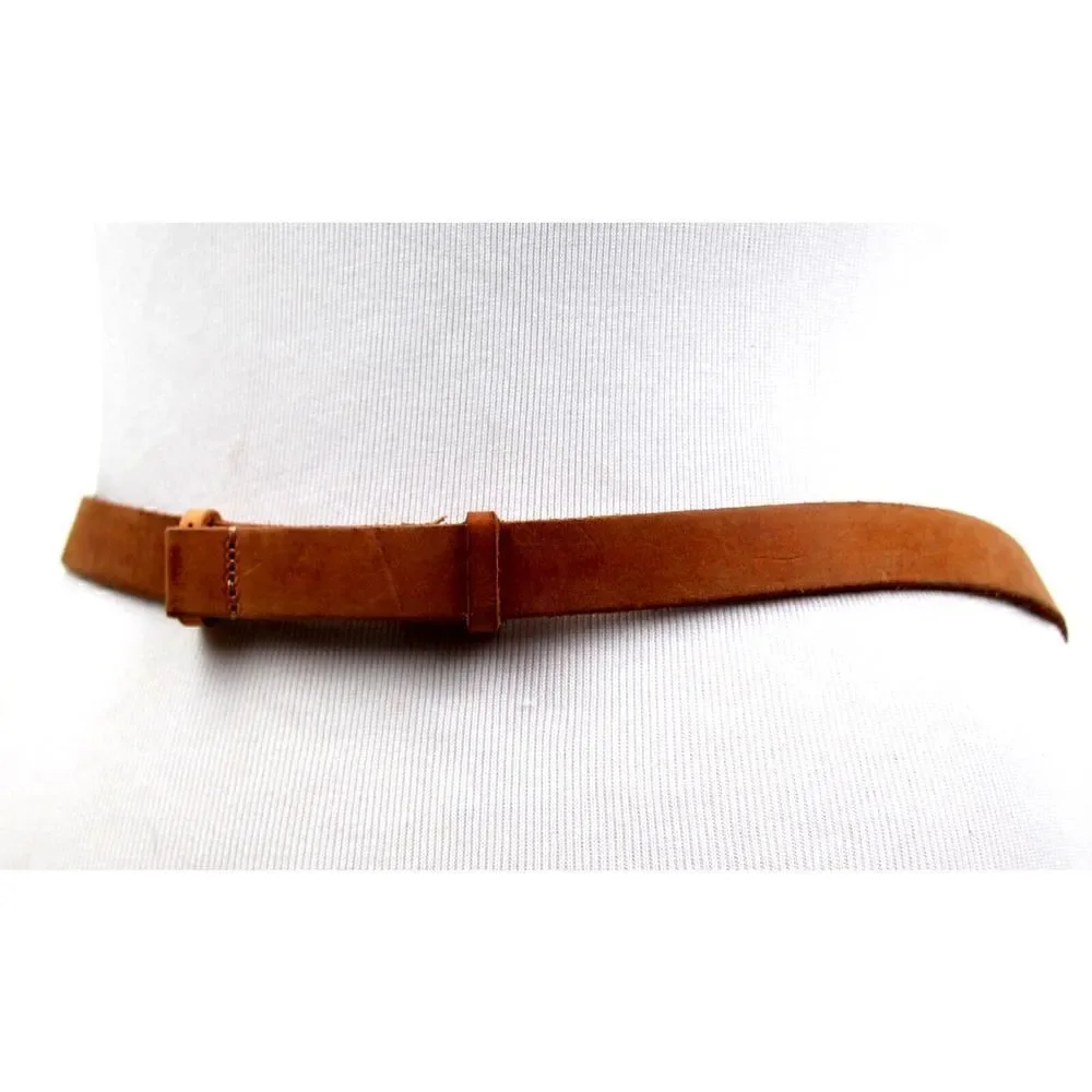 Old Navy TAN BROWN GENUINE LEATHER 3/4
